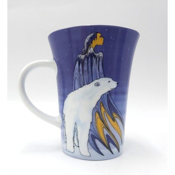 Oscardo Porcelain Mug-Mother Winter-Artist Maxine Noel - Picture 3 of 7